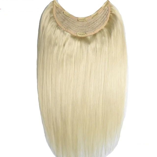 Фото Полукруговая накладка из натуральных волос 50см (ПОД ЗАКАЗ) - магазин  "Домик Принцессы"