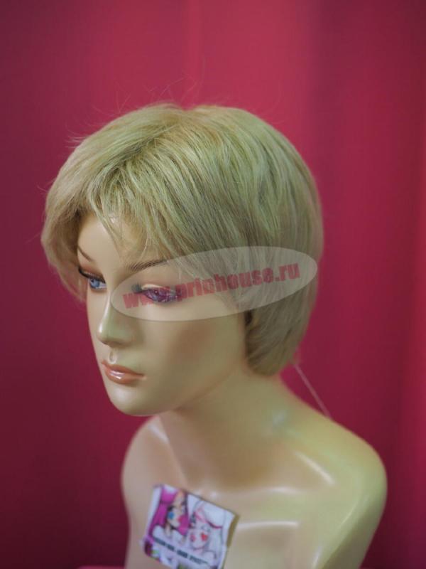 Фото Парик стрижка короткой длины термо цвет 15T613 мелированный блонд - магазин  "Домик Принцессы"