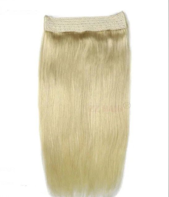 Фото Накладка на леске из натуральных волос 50см 100 грамм (ПОД ЗАКАЗ) - магазин  "Домик Принцессы"
