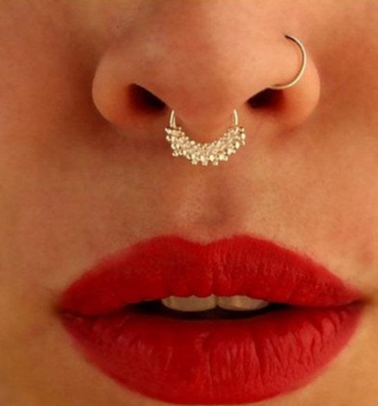 Фото Септум фейковый обманка арт.nose01 - магазин  "Домик Принцессы"