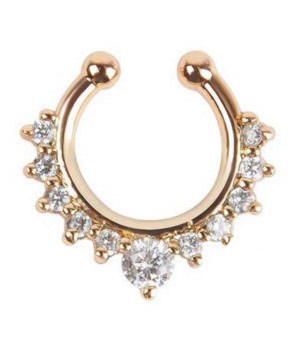 Фото Септум золотое мерцание - магазин  "Домик Принцессы"