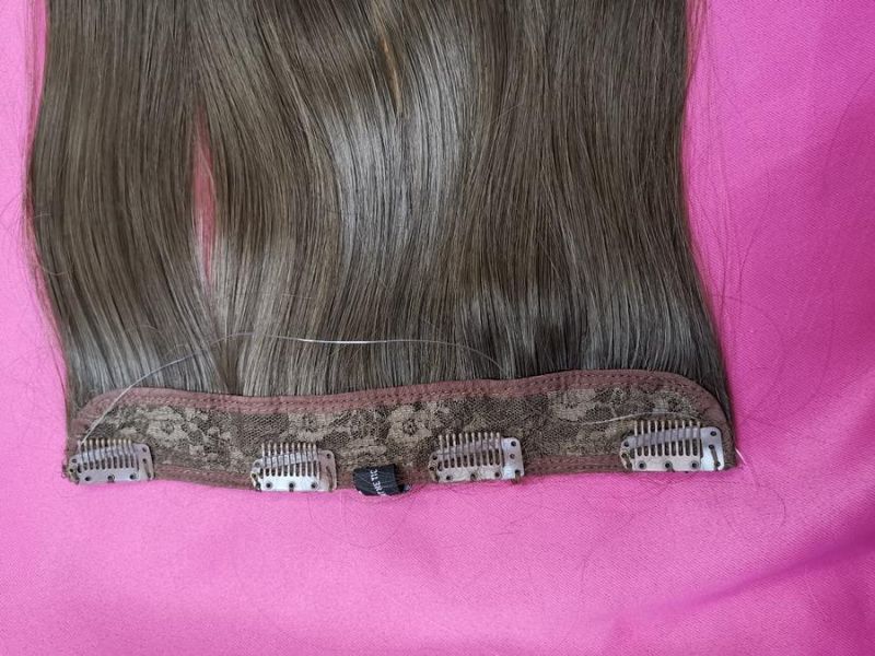Фото Волосы прямые на леске искусственные цвет 10 русый - магазин  "Домик Принцессы"