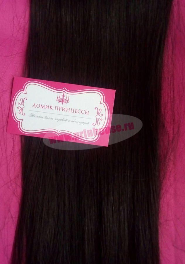 Фото Хвост на ленте термо цвет 4О шоколад - магазин  "Домик Принцессы"