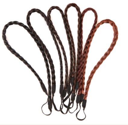 Фото Ободок коса на резинке - магазин  "Домик Принцессы"