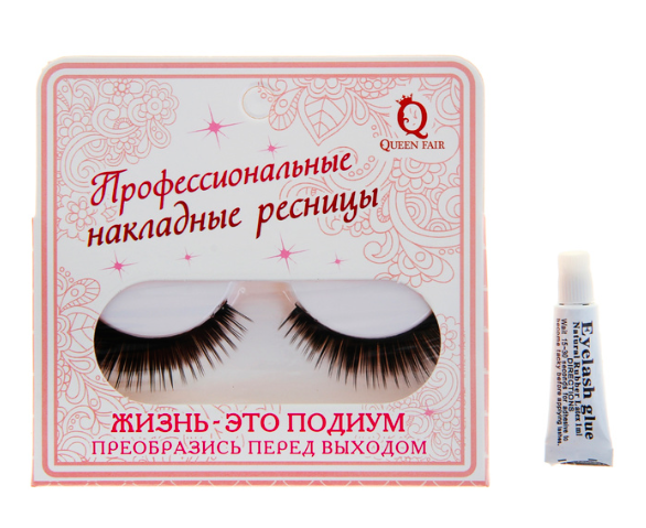 Фото Ресницы накладные густые с клеем - магазин  "Домик Принцессы"