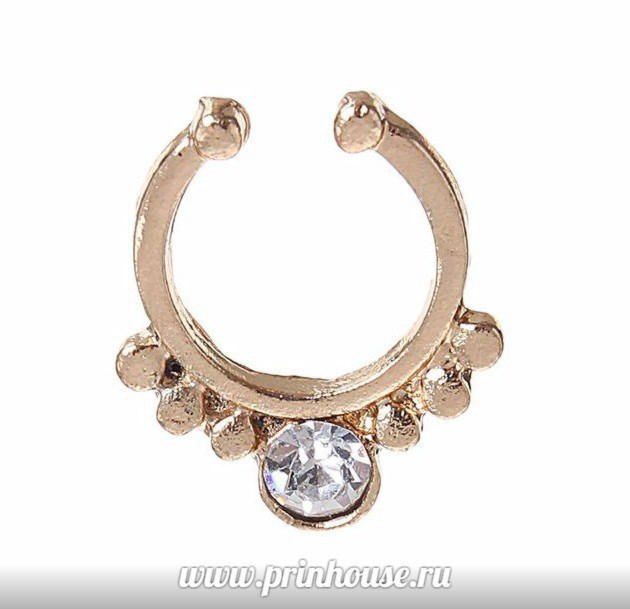 Фото Септум обманка сияющий блеск - магазин  "Домик Принцессы"