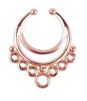 Фото Септум пирсинг обманка медные кольца - магазин  "Домик Принцессы"