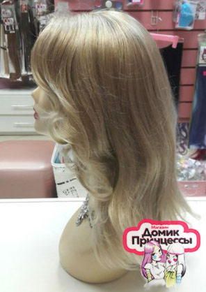 Фото Парик из искусственного волоса укладка локоны цвет 15Т613 пепельное мелирование - магазин  "Домик Принцессы"