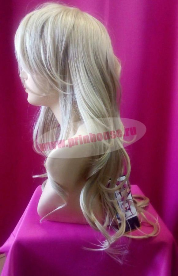 Фото Парик из искусственных волос длинный локоны Термо цвет 122 - магазин  "Домик Принцессы"