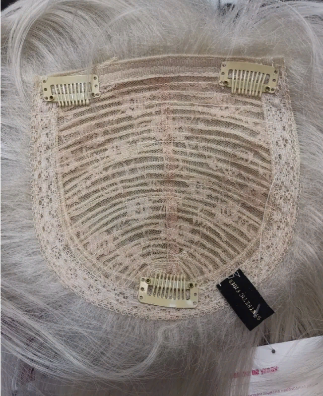 Фото Накладка на теменную зону из термо канекалона стрижка цвет блонд #613/122 - магазин  "Домик Принцессы"