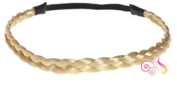 Фото Коса-ободок светлый блонд - магазин  "Домик Принцессы"