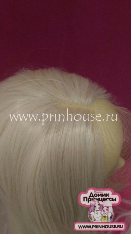 Фото Парик искусственный супер длинный 60см яркий блонд - магазин  "Домик Принцессы"