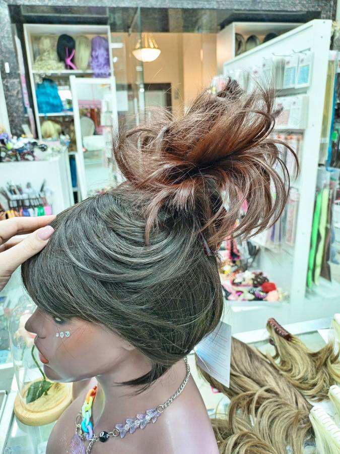 Фото Хвост фонтан на крабе цвет 33.0 красное дерево - магазин  "Домик Принцессы"