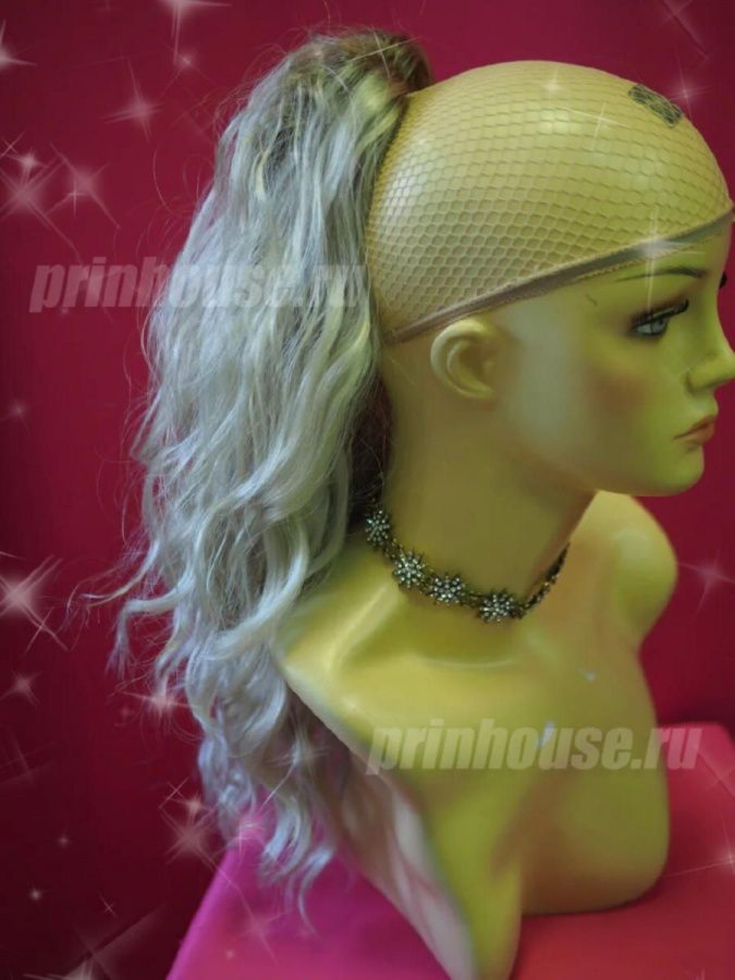 Фото Хвост на крабе из искусственных волос цвет Y930 - магазин  "Домик Принцессы"
