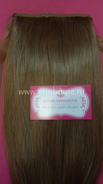 Фото Накладной искусственный хвост на ленте 65 см 15О медовый песочный - магазин  "Домик Принцессы"