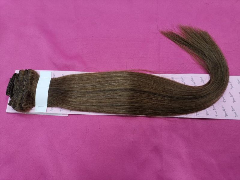Фото Волосы на заколках натуральные Макси-комплект люкс 8 - магазин  "Домик Принцессы"
