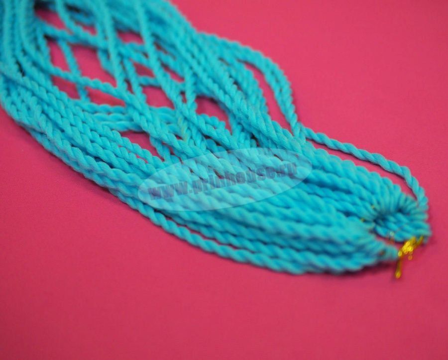 Фото Синегальские косы голубые - магазин  "Домик Принцессы"