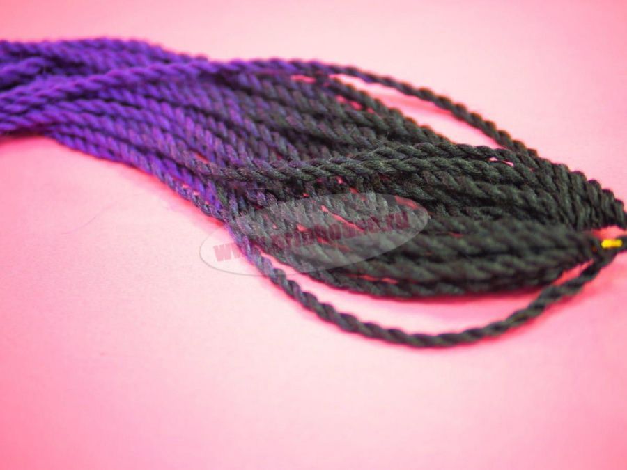 Фото Синегальские косы омбре черно-фиолетовые - магазин  "Домик Принцессы"