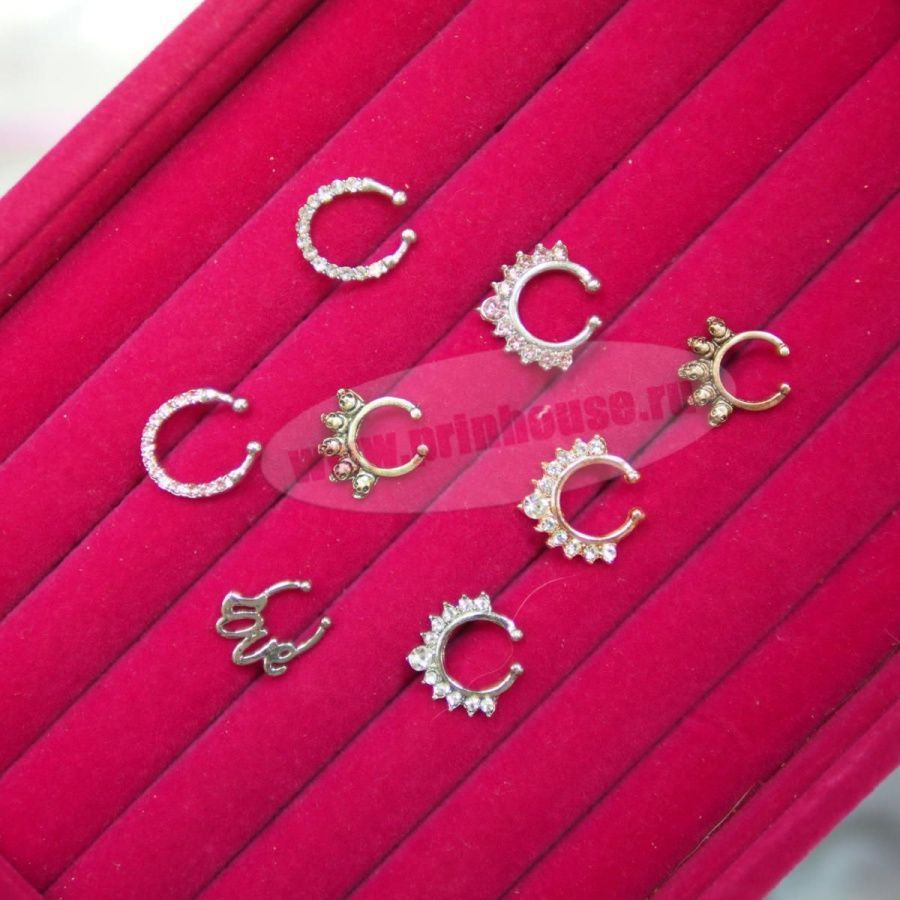 Фото Септум обманка черепа - магазин  "Домик Принцессы"