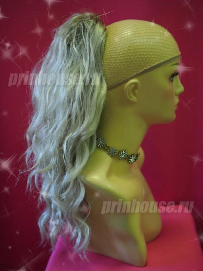 Фото Хвост на крабе из искусственных волос цвет Y930 - магазин  "Домик Принцессы"