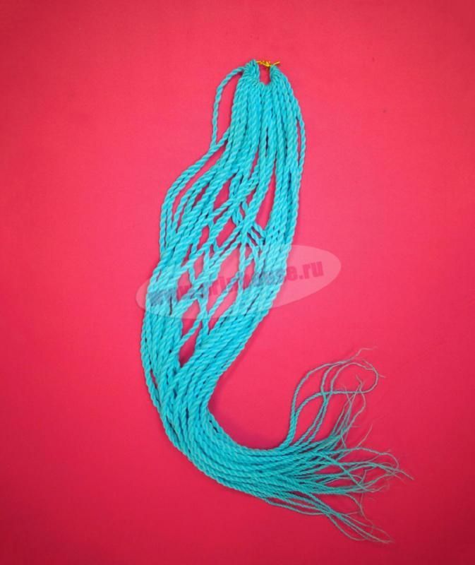 Фото Синегальские косы голубые - магазин  "Домик Принцессы"