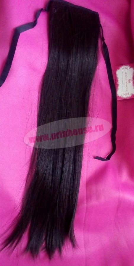 Фото Хвост на ленте термо цвет 4О шоколад - магазин  "Домик Принцессы"