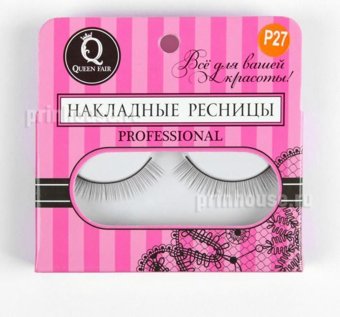 Фото Ресницы накладные широкие цвет чёрный - магазин  "Домик Принцессы"